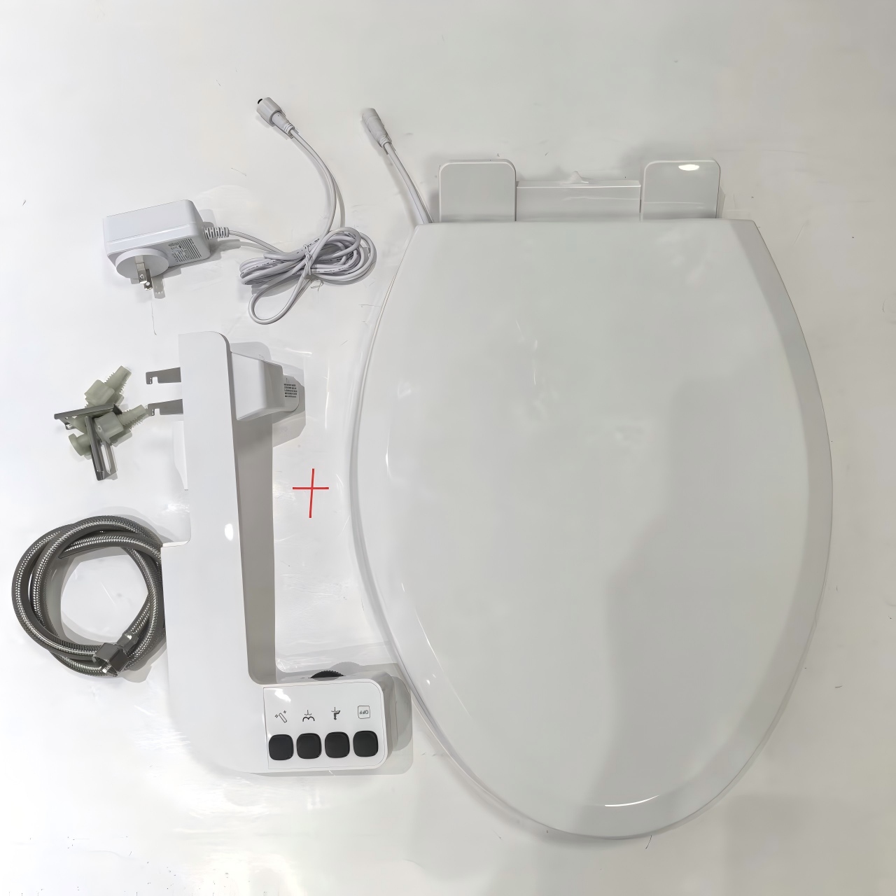 Economy  heated bidet toilet seat with one-touch quick-release--S015-J030-02