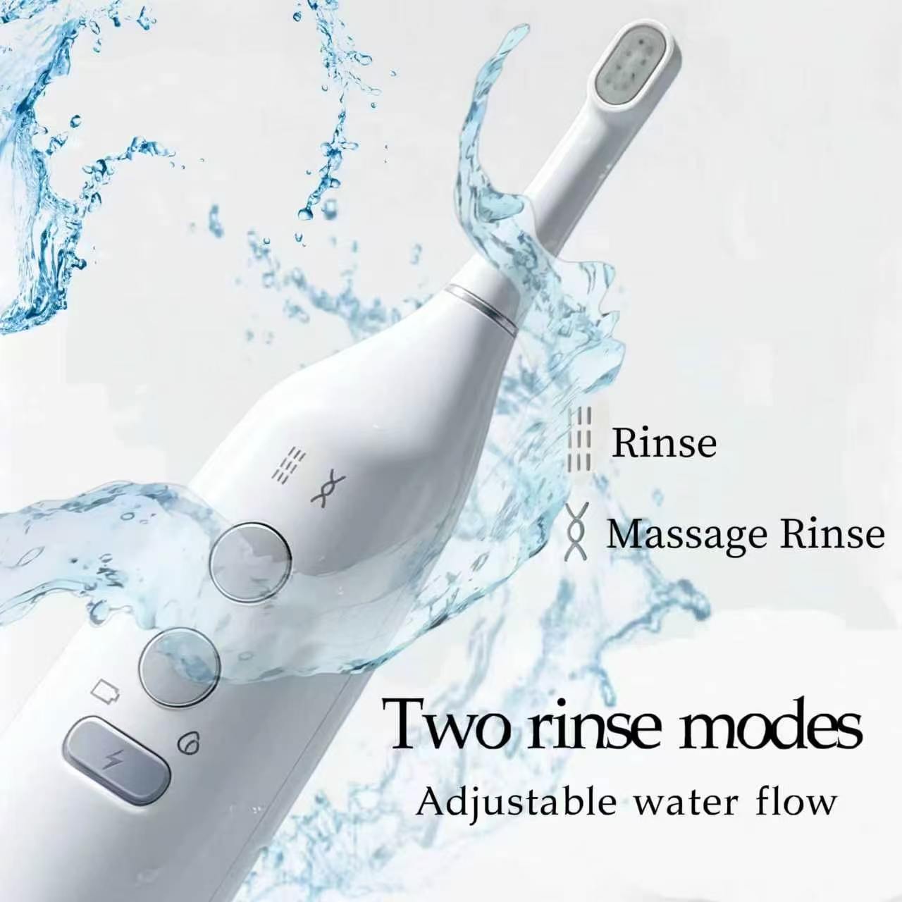 IPX7 Waterproof Electric Handheld Travel Bidet, 182mL Capacity